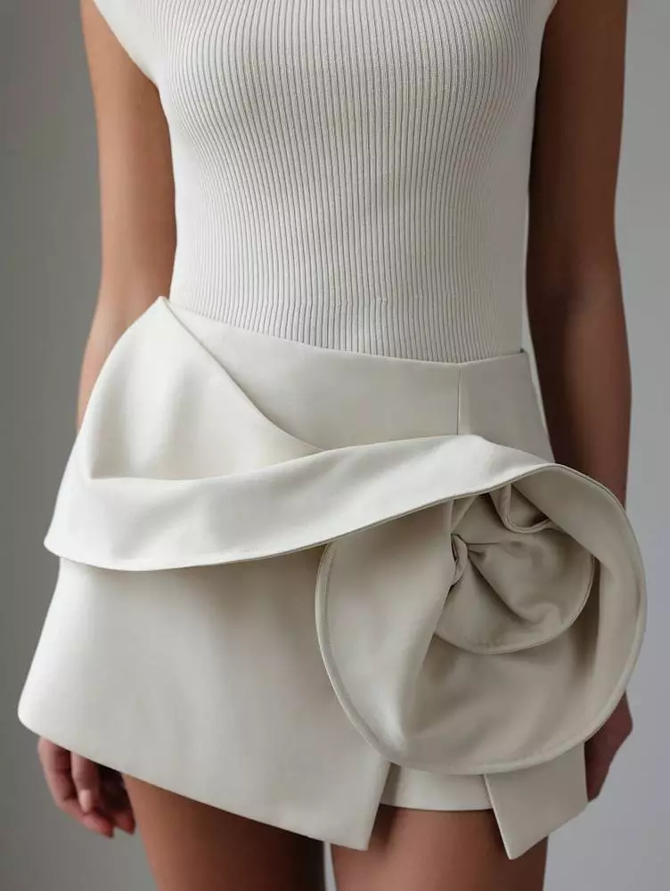 Юбка  (L (46RU), светло-бежевый). Изображение № 3