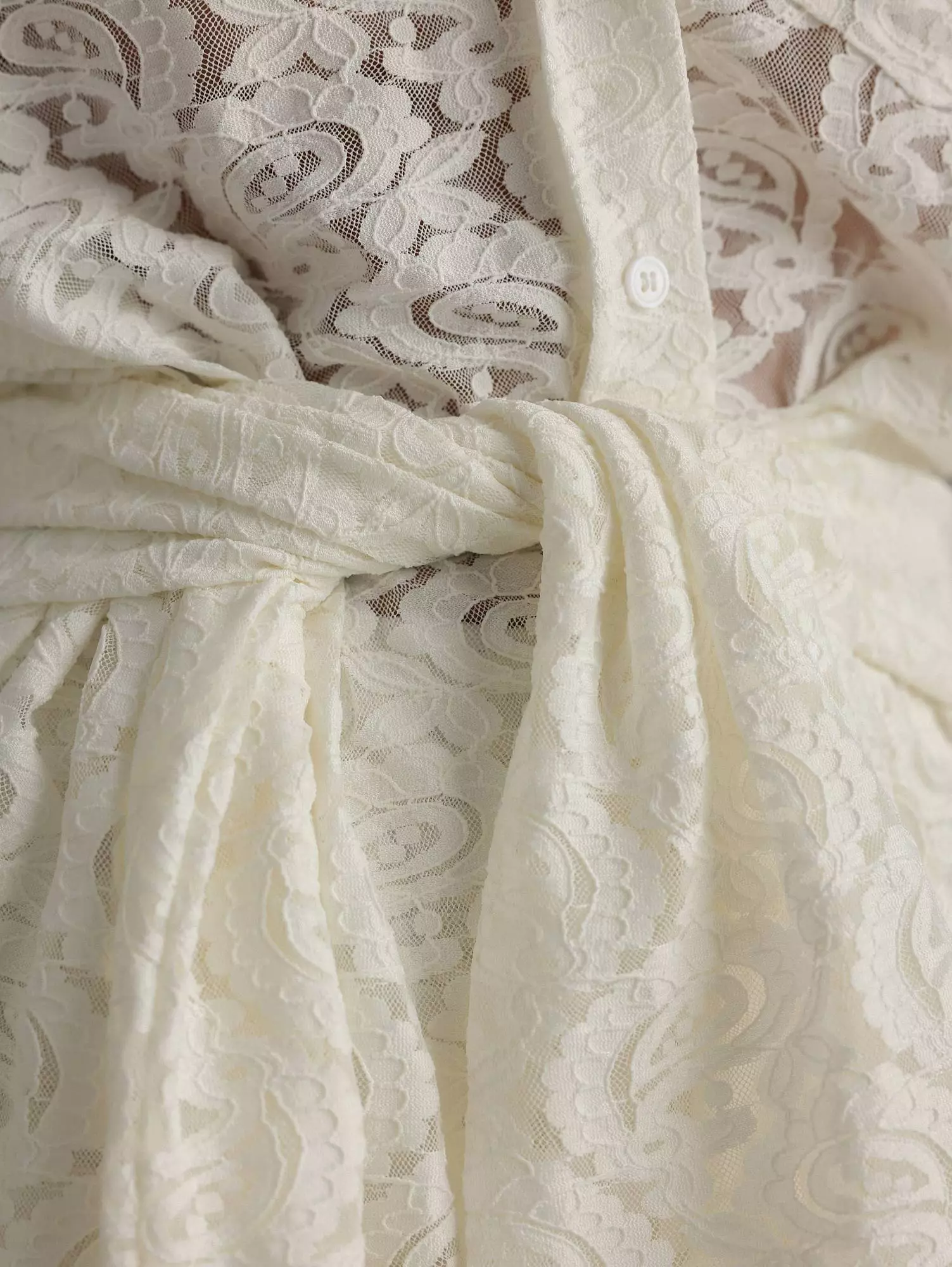 Рубашка (L (46RU), молочный). Избражение № 5