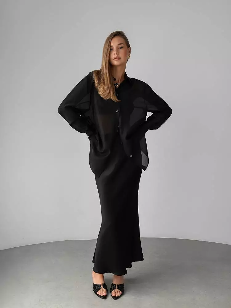 Юбка  (M (44RU), чёрный). Изображение № 2