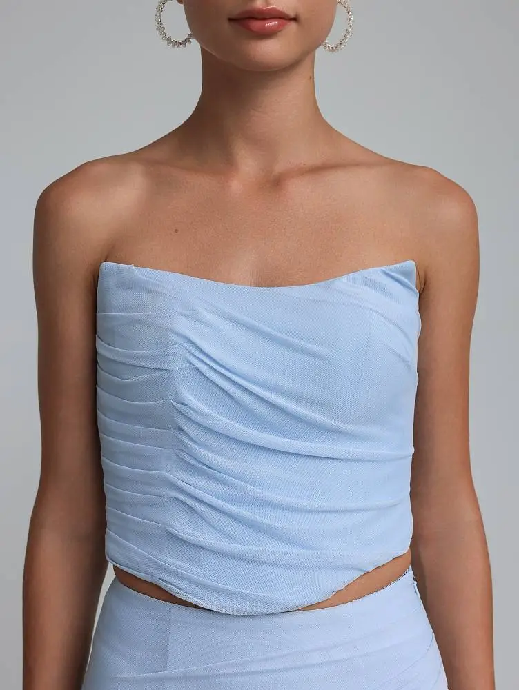 Топ (L (46RU) голубой). Изображение № 3