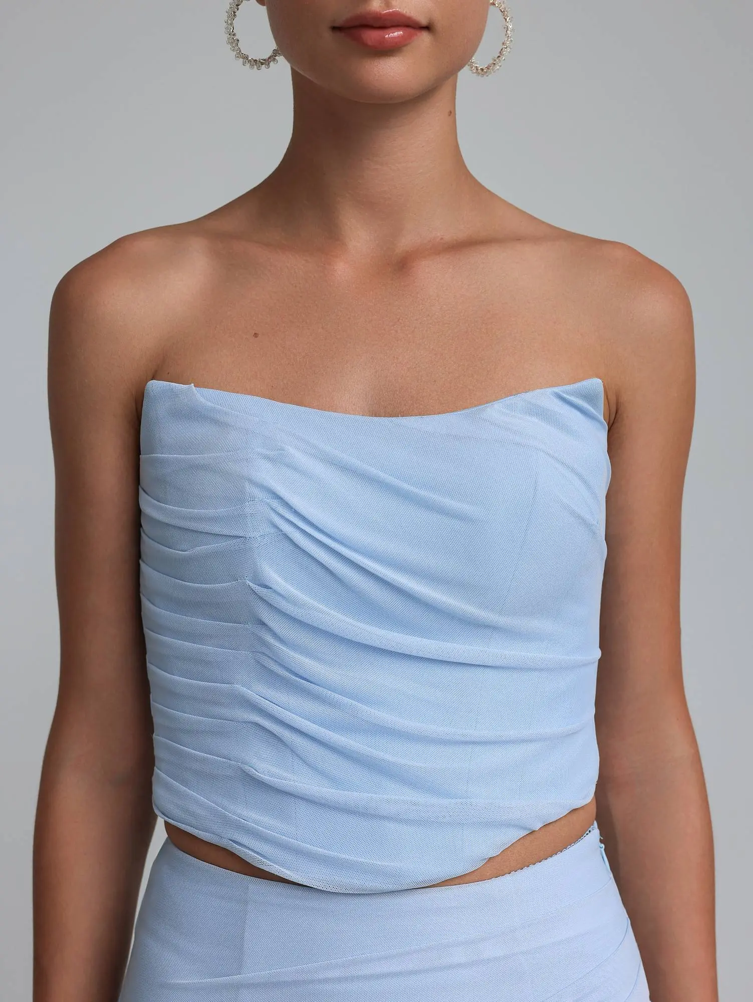 Топ (L (46RU) голубой). Избражение № 3