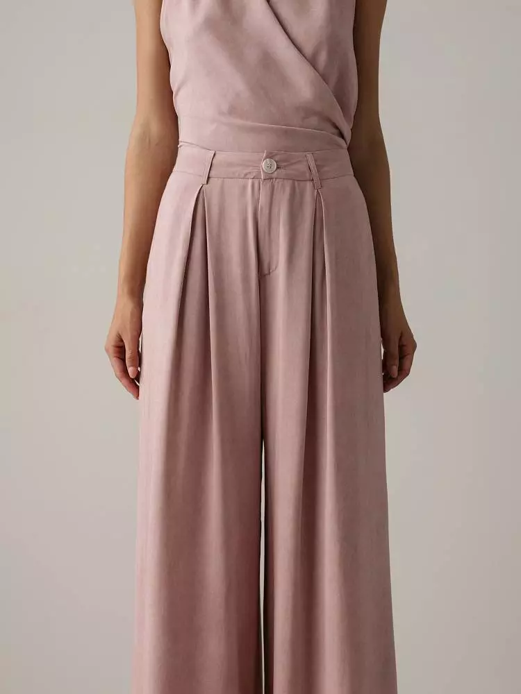 Костюм: топ и брюки (S (42RU), пыльно-розовый). Изображение № 4