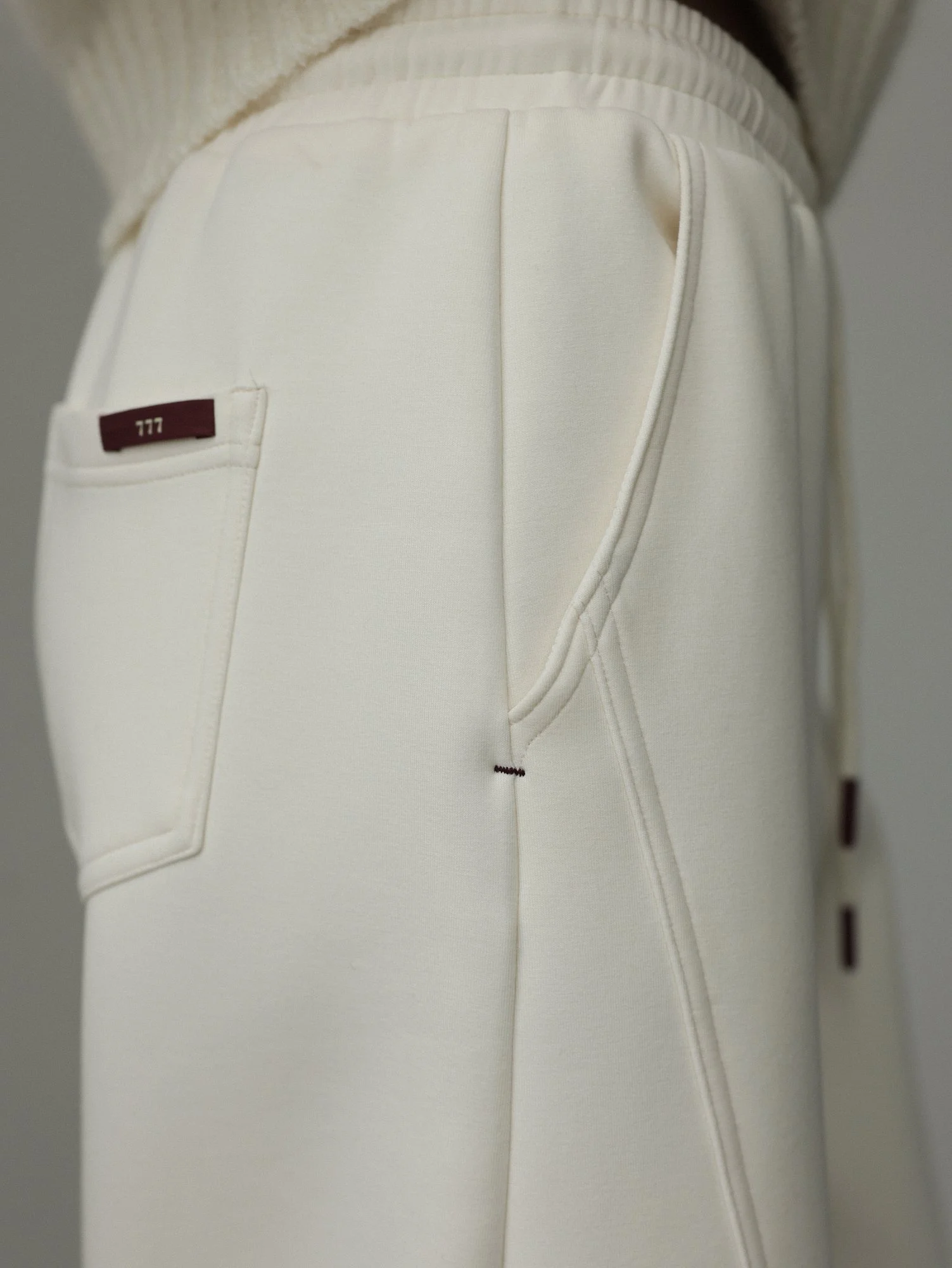 Брюки (M (44RU), молочный). Избражение № 4
