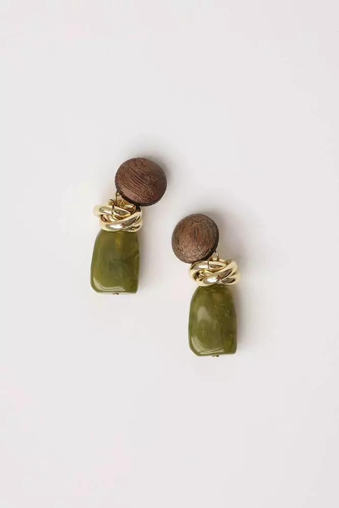 Серьги (оливковый). Изображение № 3