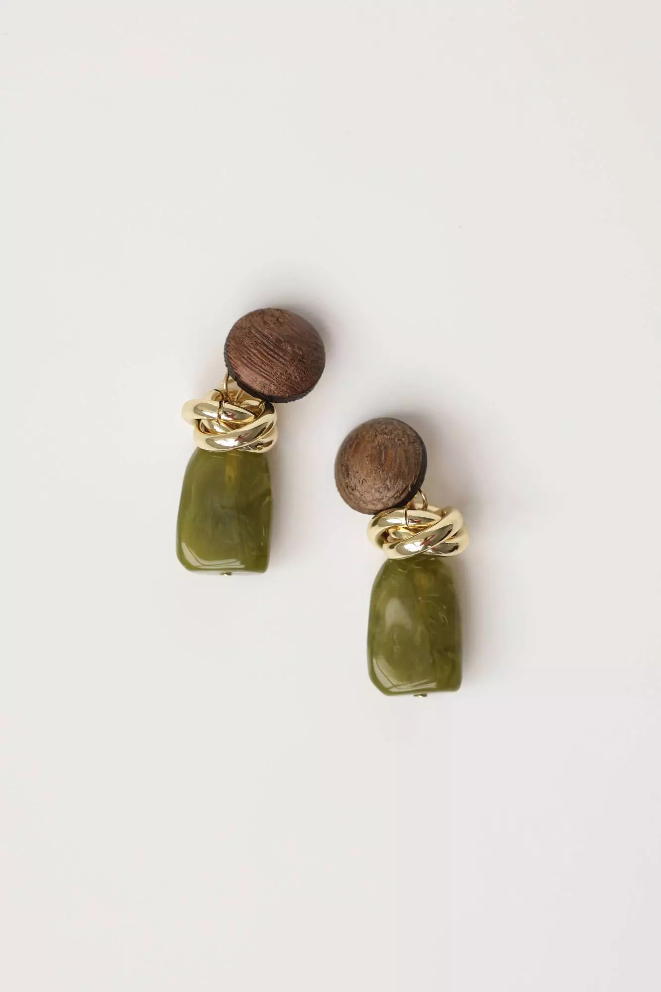 Серьги (оливковый). Избражение № 3