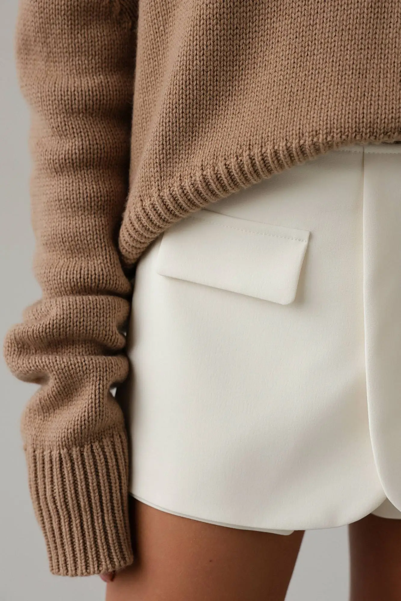 Шорты (M (44RU), молочный). Избражение № 3