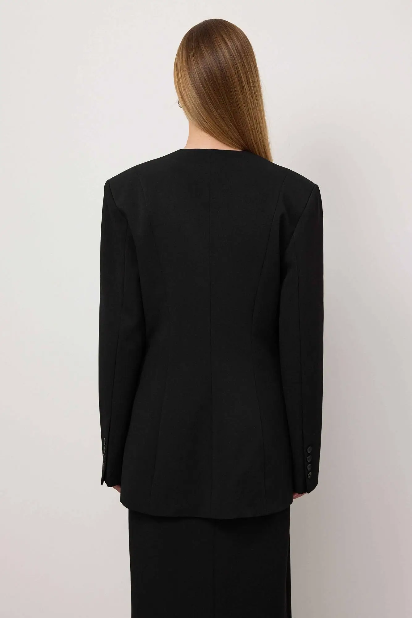 Пиджак (S (42RU), чёрный). Избражение № 4