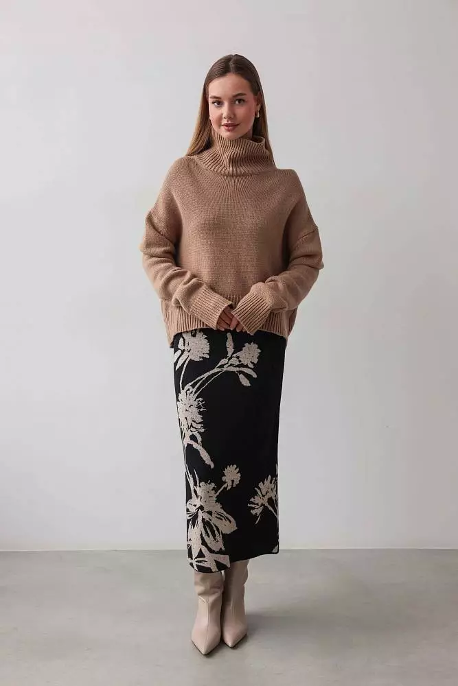 Юбка (M (44RU), чёрный). Изображение № 1