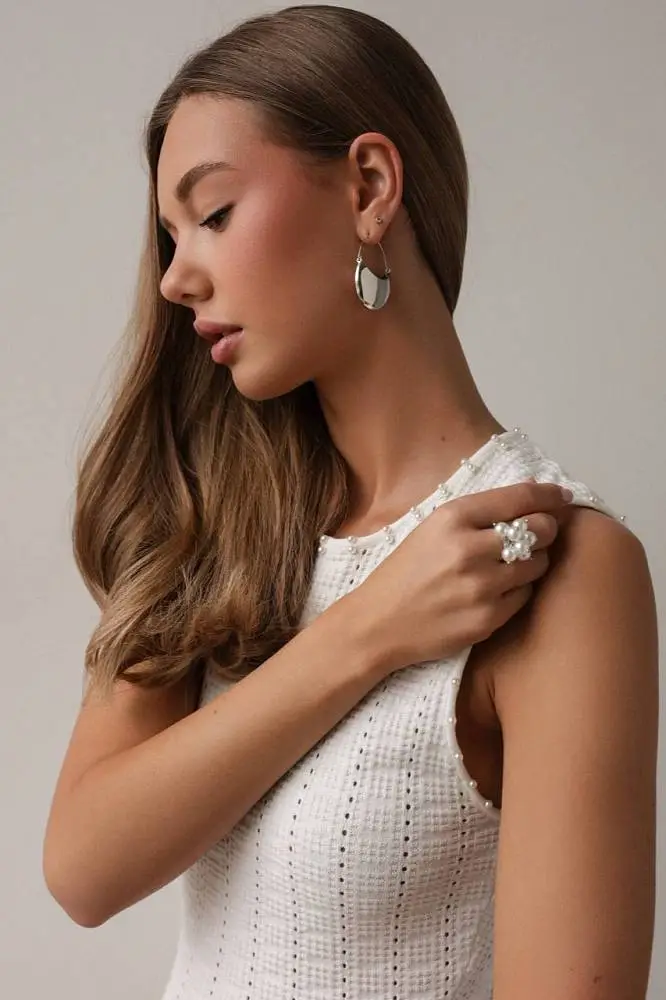 Серьги (серебристый). Изображение № 3