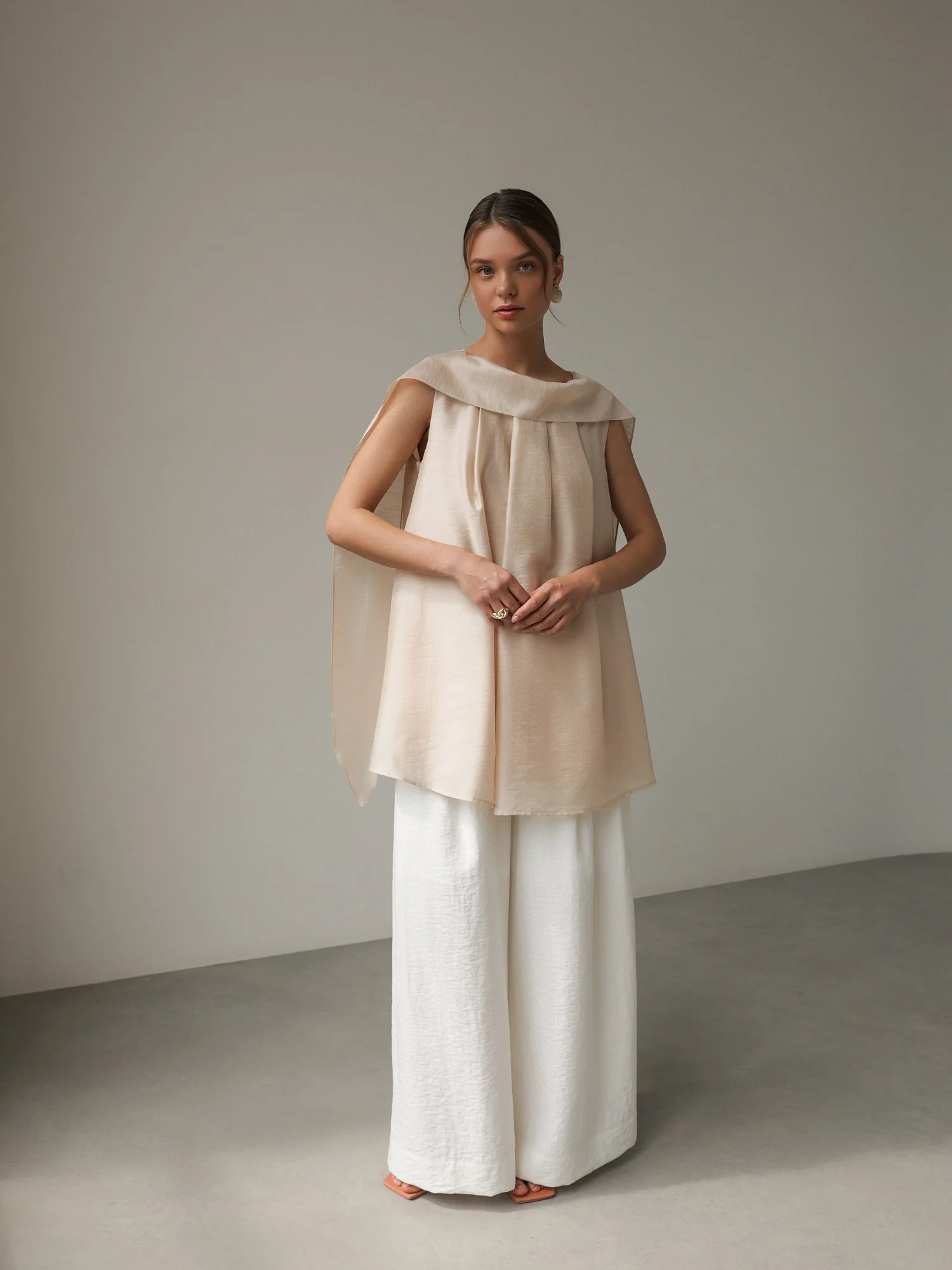 Топ (onesize (40-44RU), пудровый). Избражение № 2