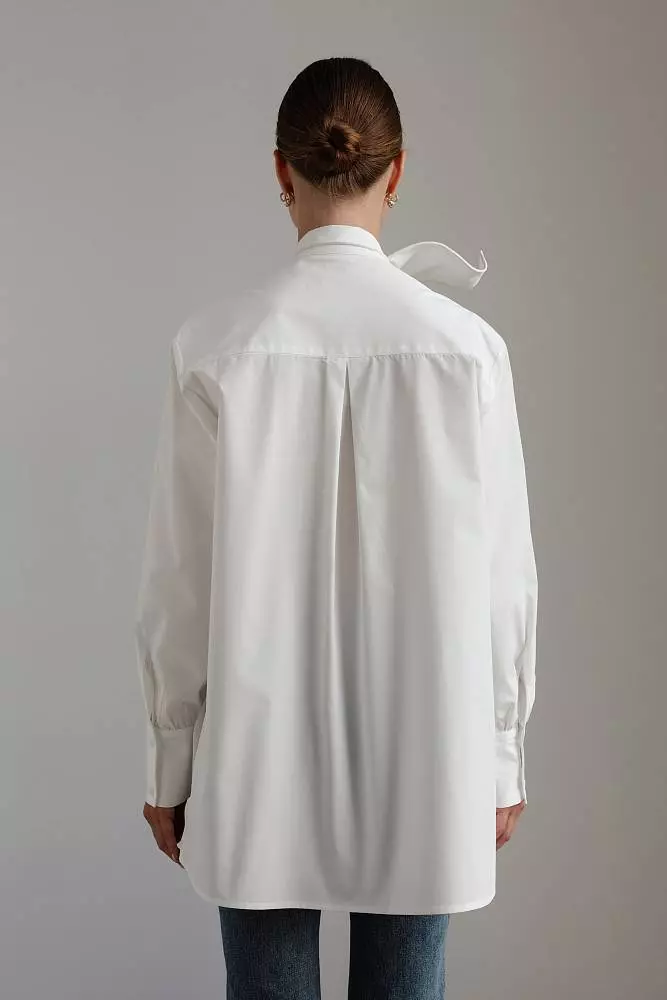 Блуза (L (46RU), белый). Изображение № 4