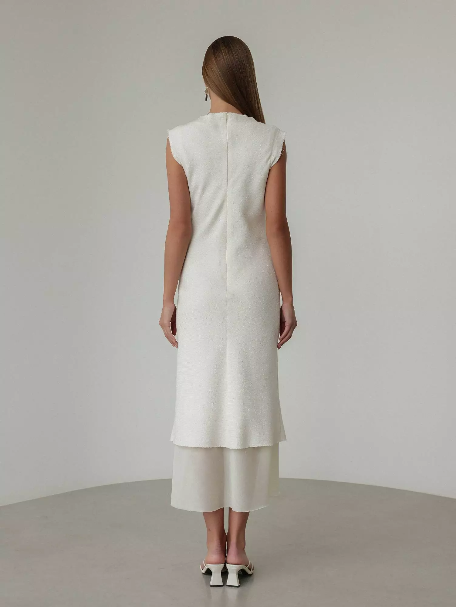 Платье  (M (44RU), ванильный). Избражение № 6