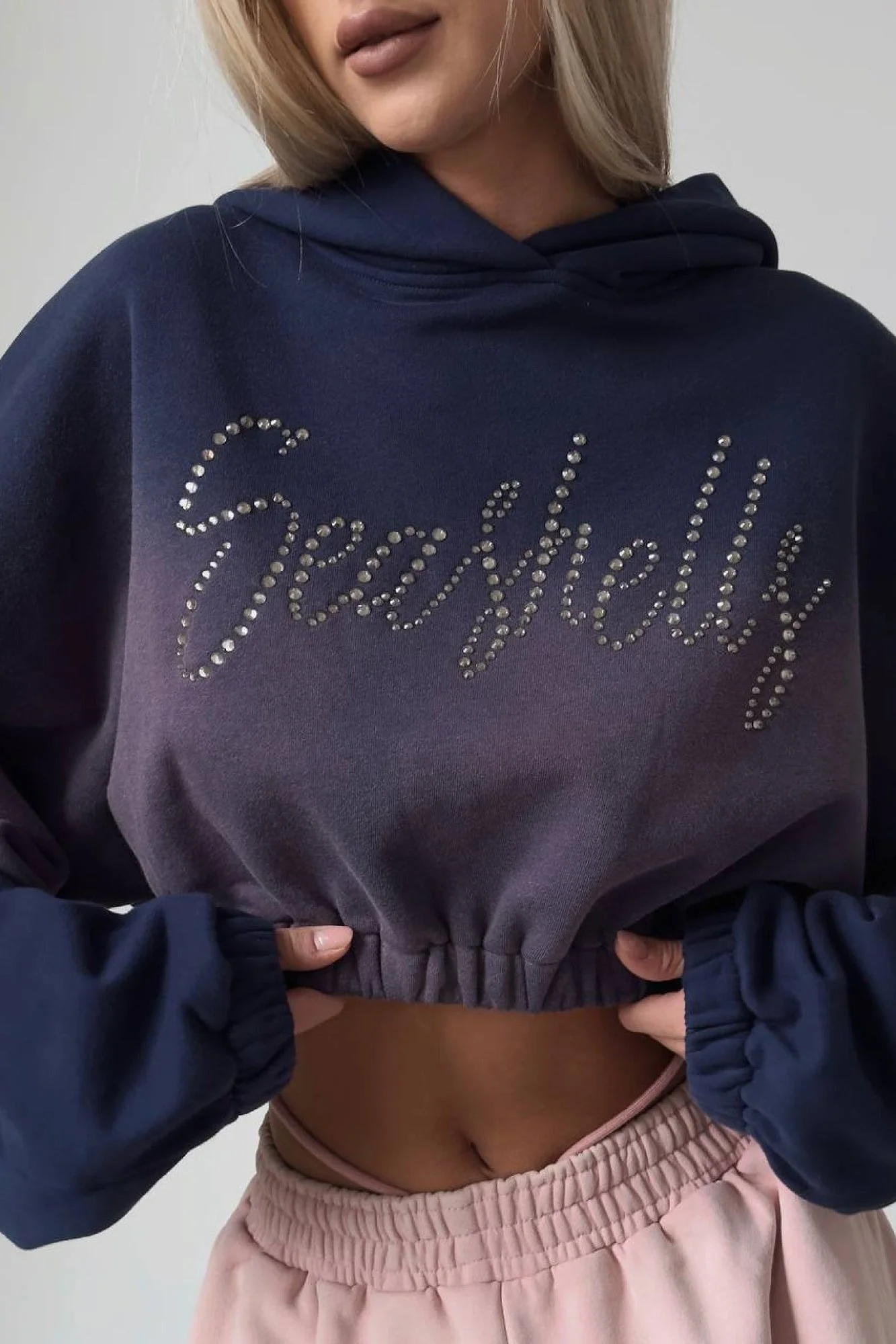 Худи (L, тёмно-синий). Избражение № 3