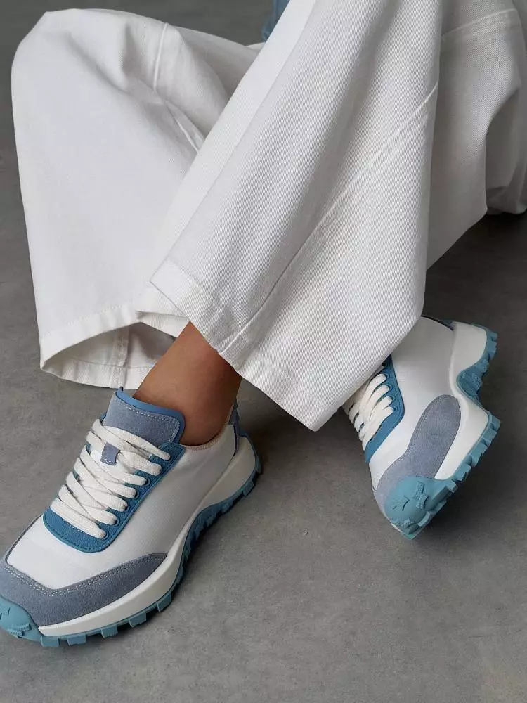 кроссовки (39, голубой). Изображение № 1