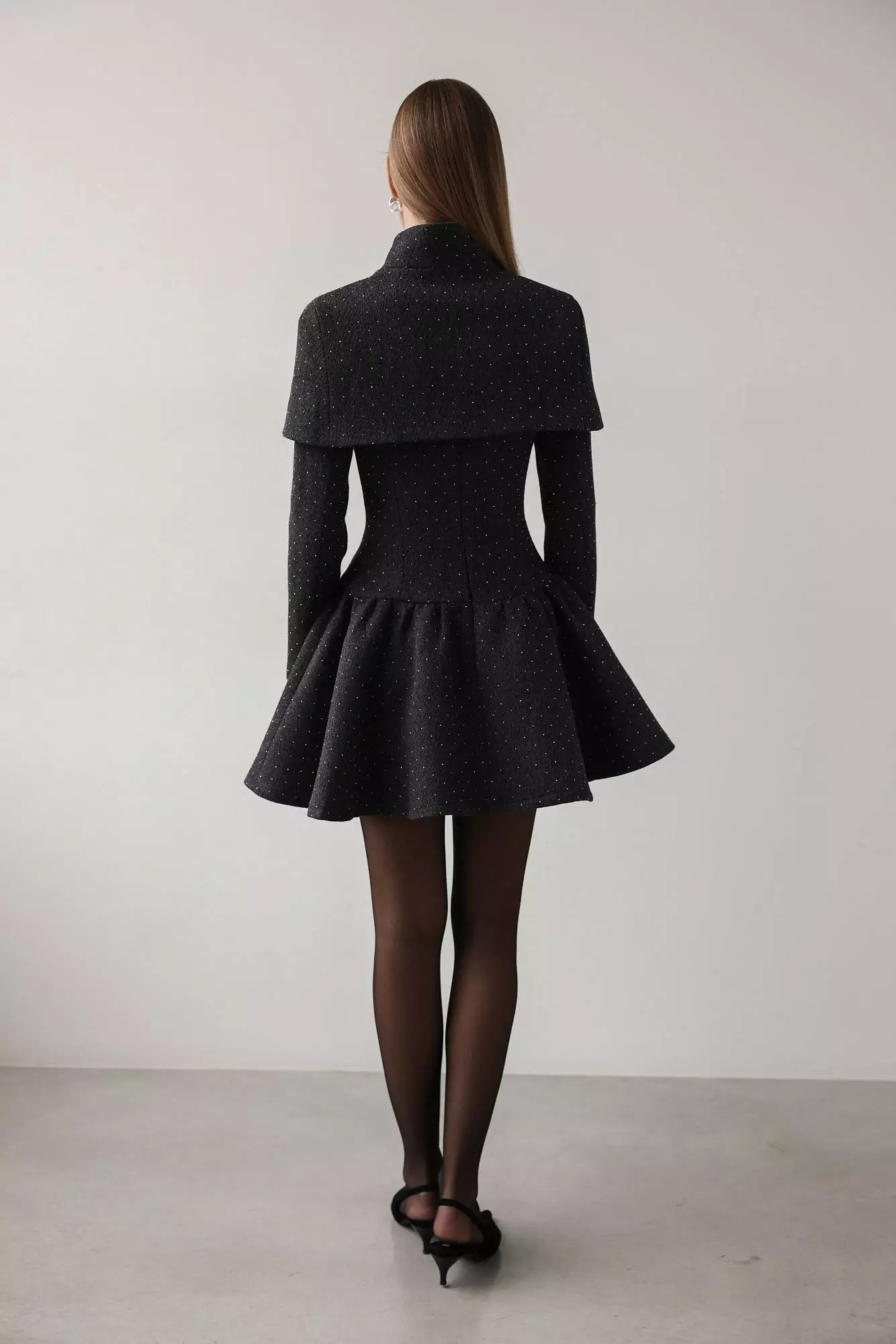 Платье (S (42RU), тёмно-серый). Избражение № 6