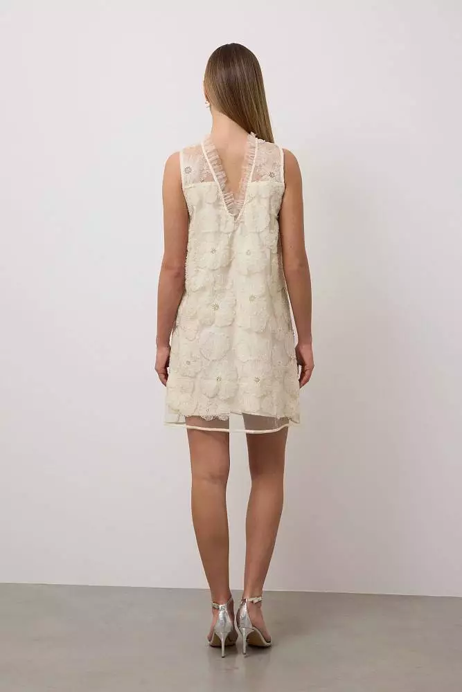 Платье  (L (46RU), светло-бежевый). Изображение № 3