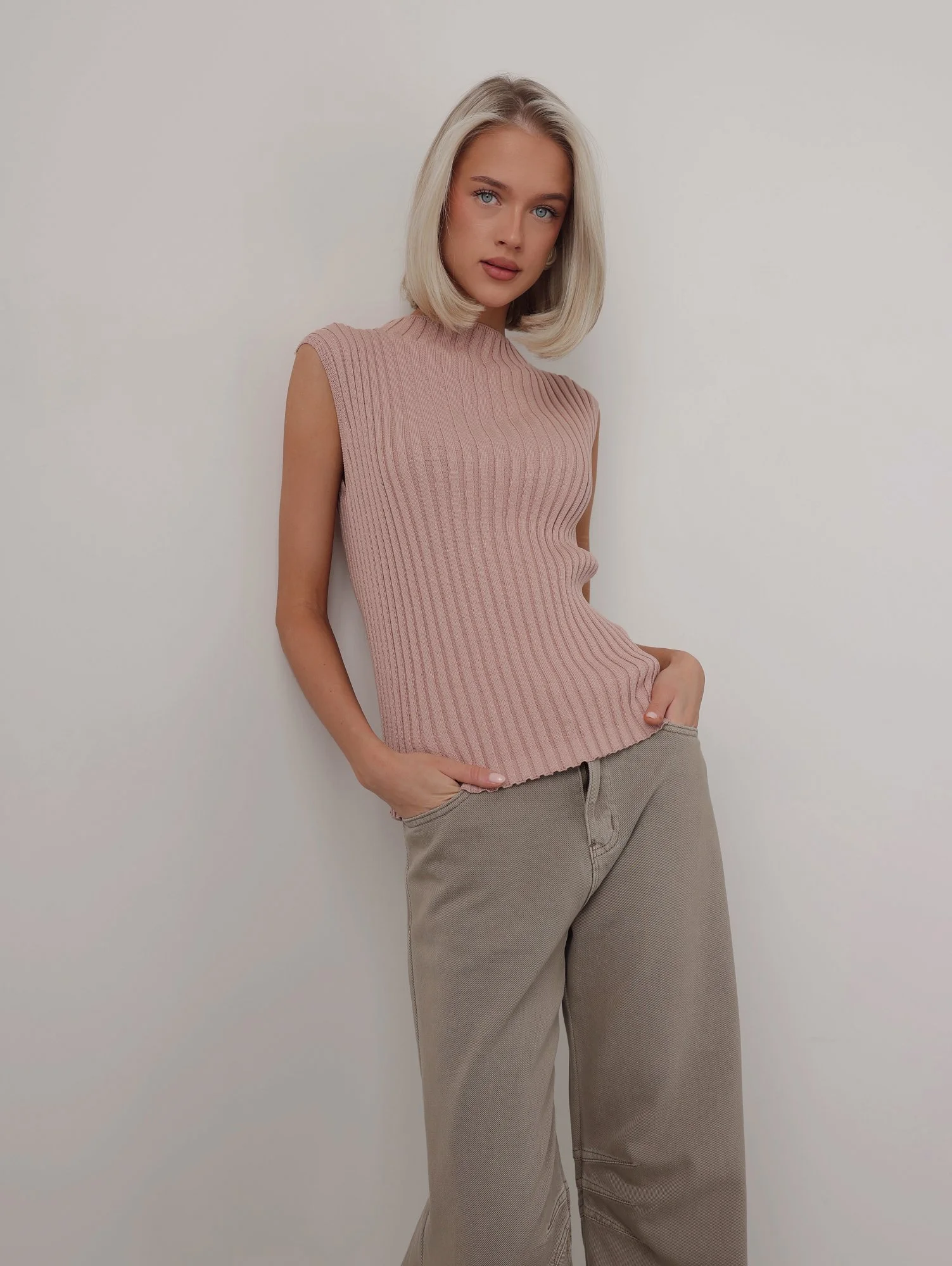 Топ (onesize (42-46RU), бежевая пудра). Избражение № 1