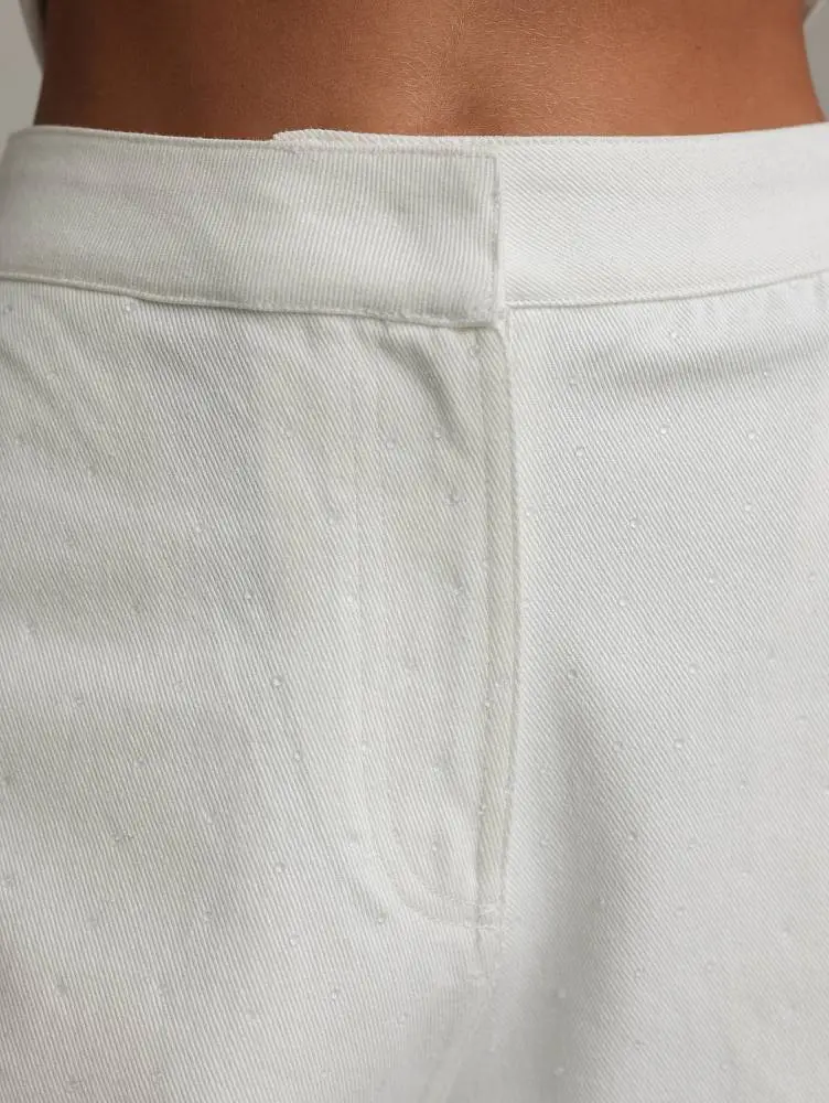 Джинсы (M (44RU), белый). Изображение № 2