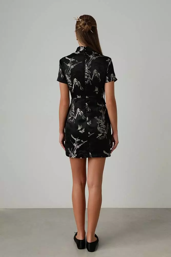 Платье (M (42RU), чёрный). Изображение № 6