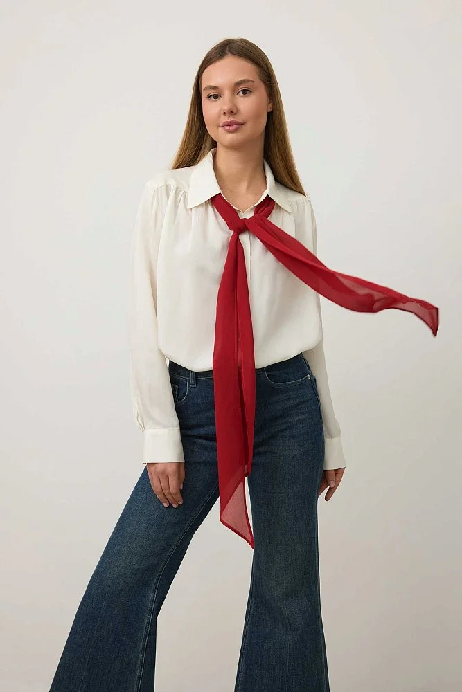 Рубашка (L (46RU), молочный). Изображение № 1