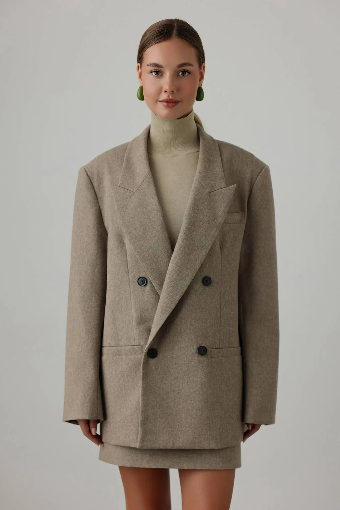 Пиджак (M (44RU), бежевый). Избражение № 1