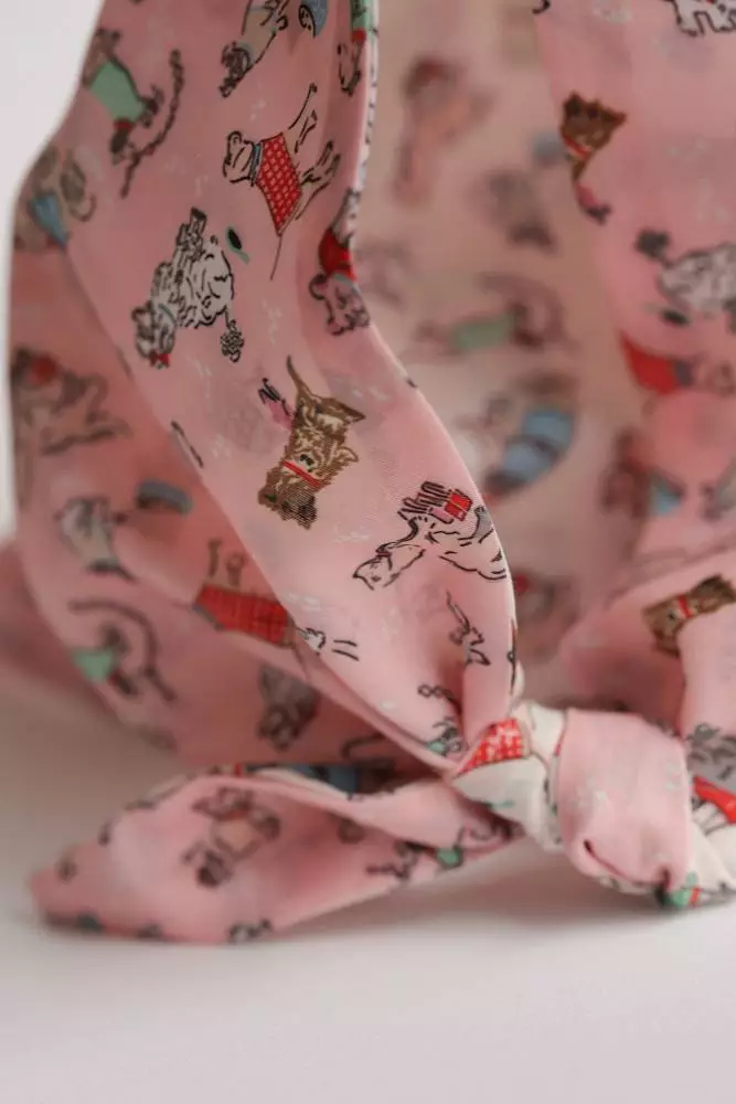 косынка (розово-молочный). Изображение № 3