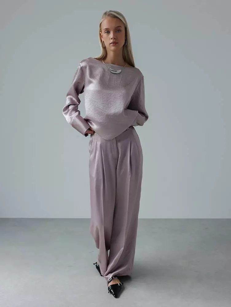 блузка (L (46), лиловый). Изображение № 2