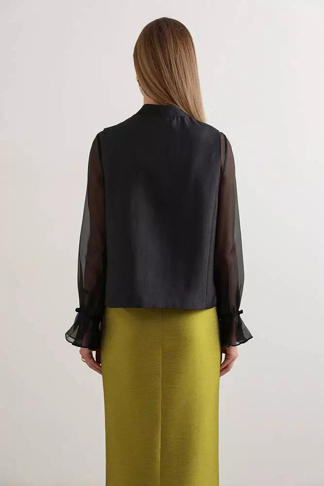 Жилет (onesize (42-46RU), чёрный). Изображение № 3