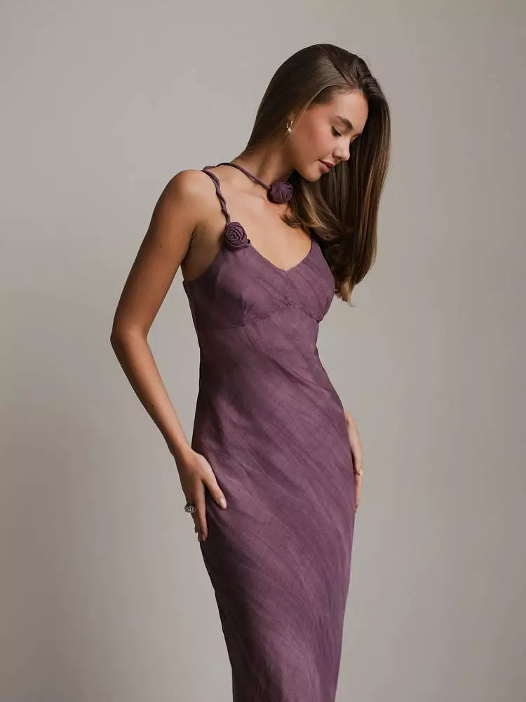 Платье  (L (46RU), пыльно-фиолетовый). Изображение № 2