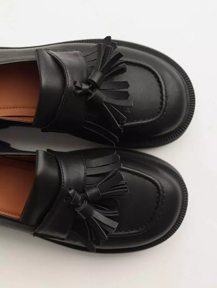 лоферы (36, чёрный). Изображение № 3