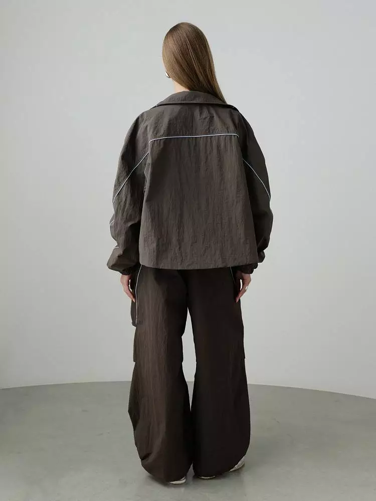 Ветровка (onesize (42-46RU) коричневый). Изображение № 6