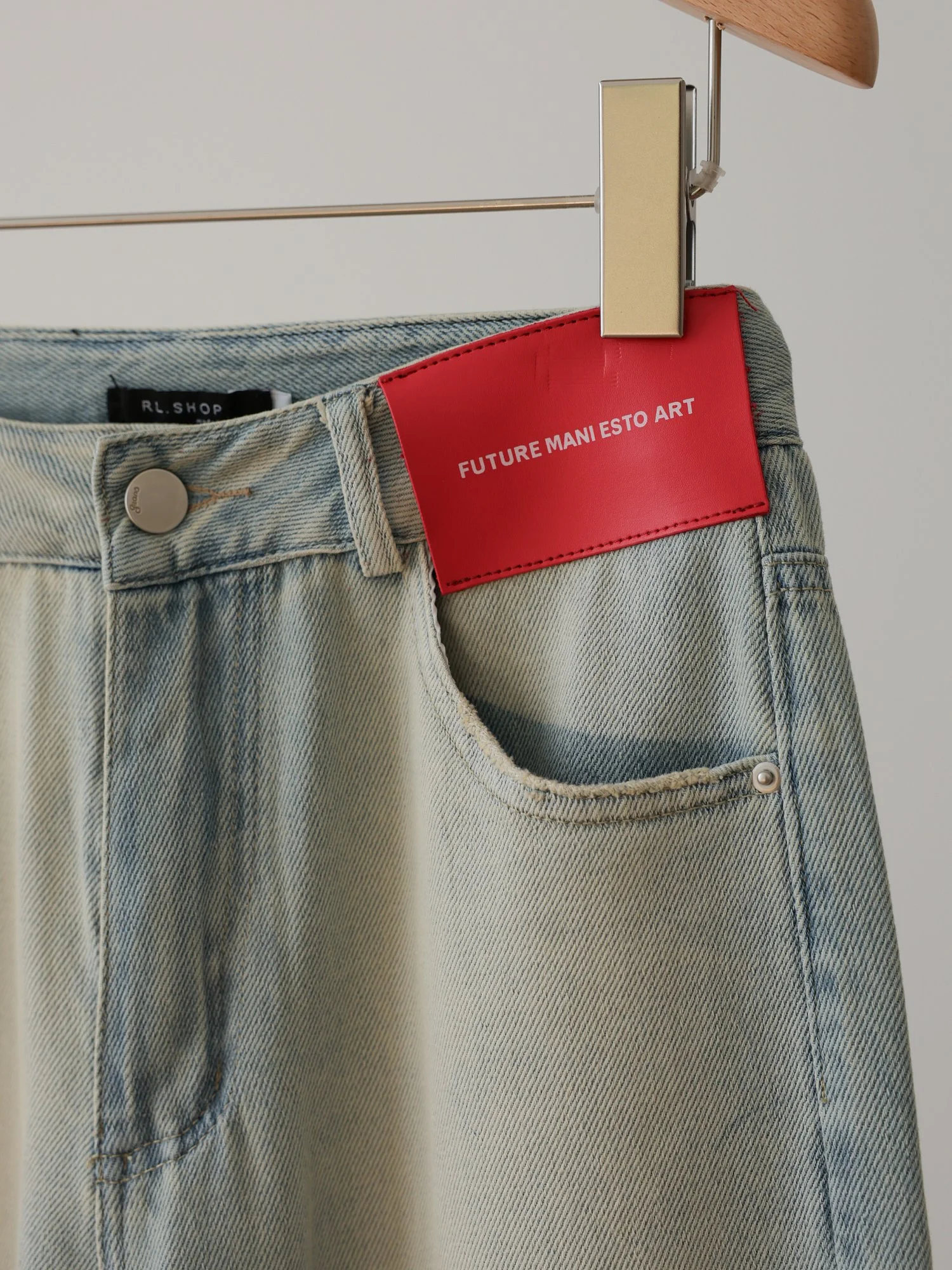 Джинсы (L, голубой). Избражение № 3