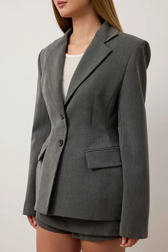 Пиджак (S (42RU), серый). Изображение № 3