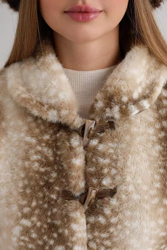 Жакет (S (42RU), коричневый). Изображение № 4