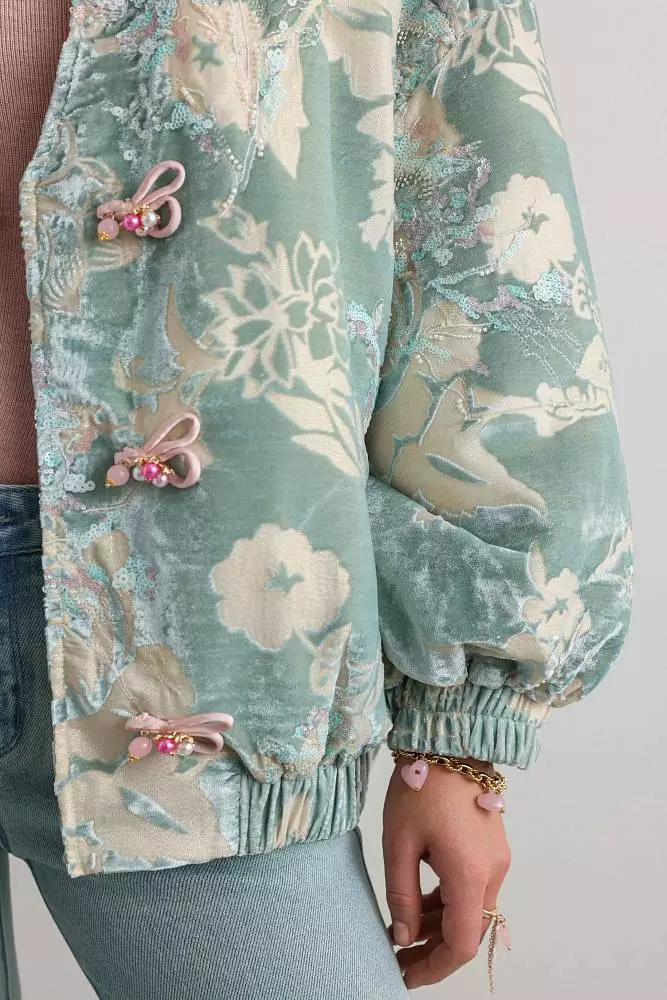 Куртка (S (42RU), пыльно-голубой). Изображение № 6