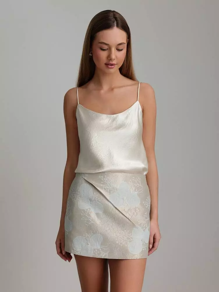 Юбка (S (42RU), серо-бежевый). Изображение № 1