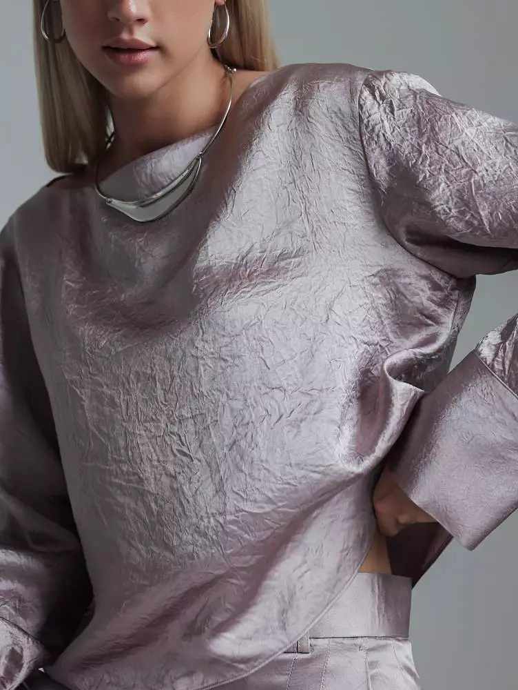 блузка (L (46), лиловый). Изображение № 3