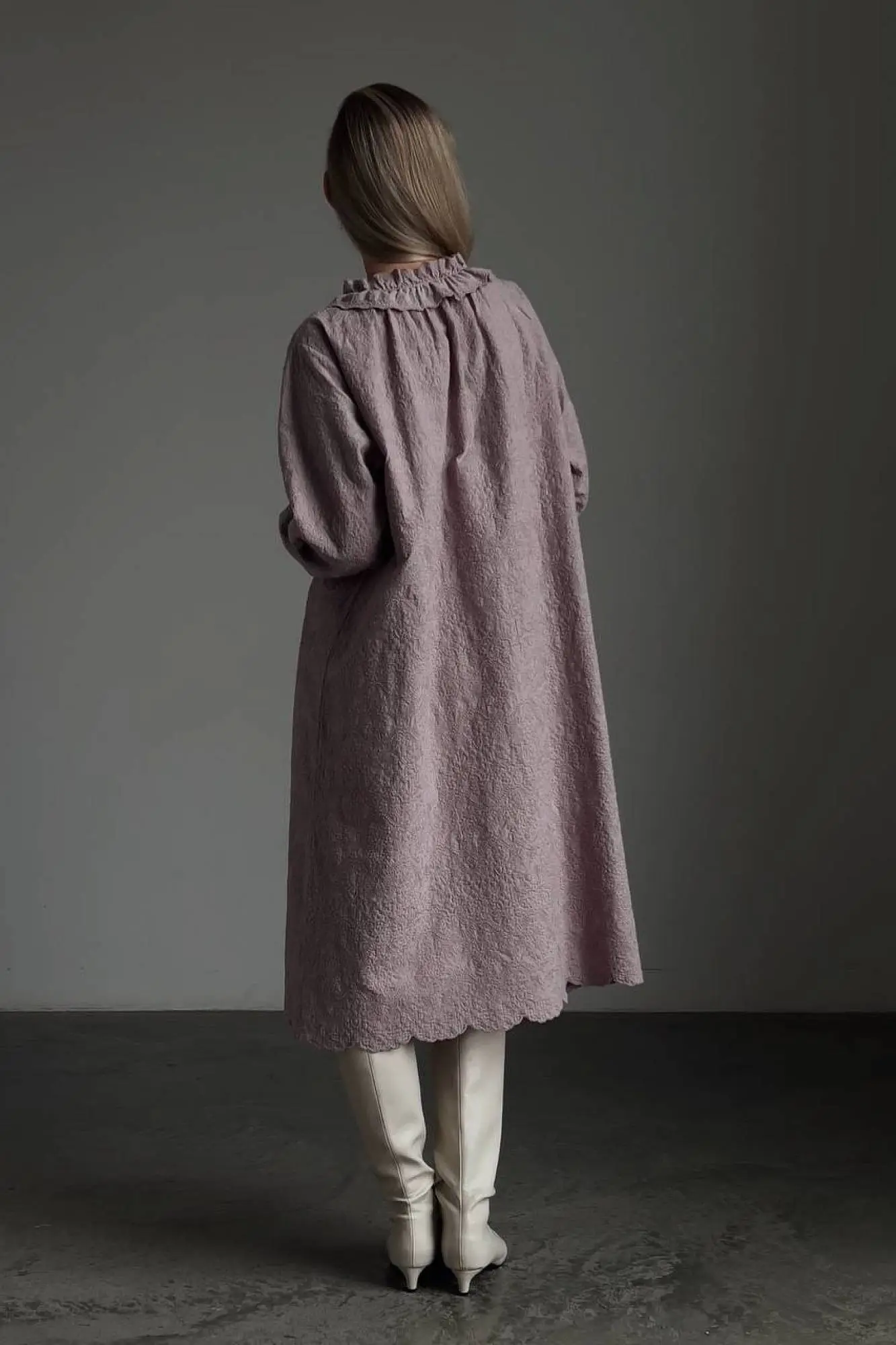 Платье (oversize, лавандовый). Избражение № 4