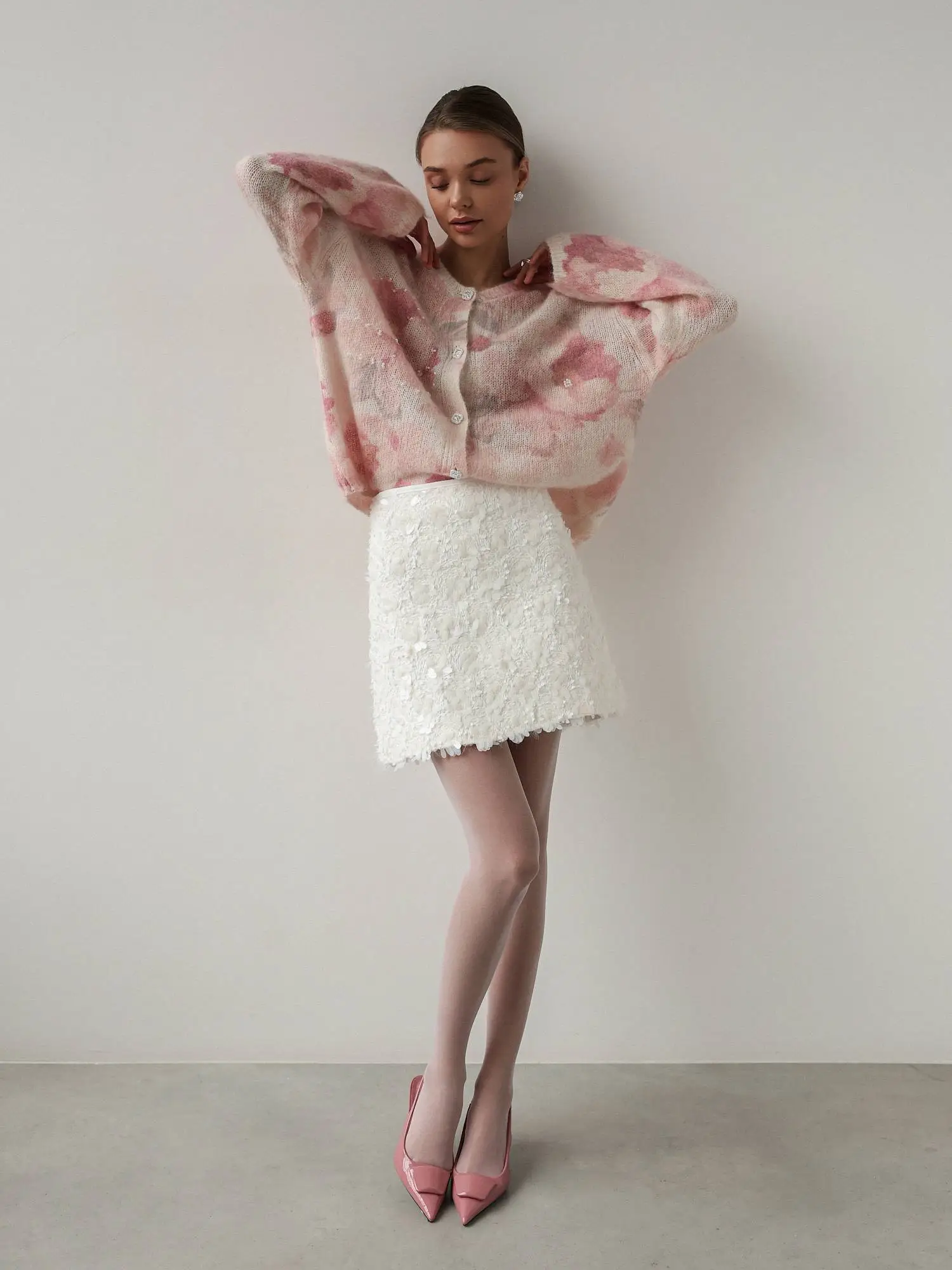 Юбка (S (42RU), молочный). Избражение № 3