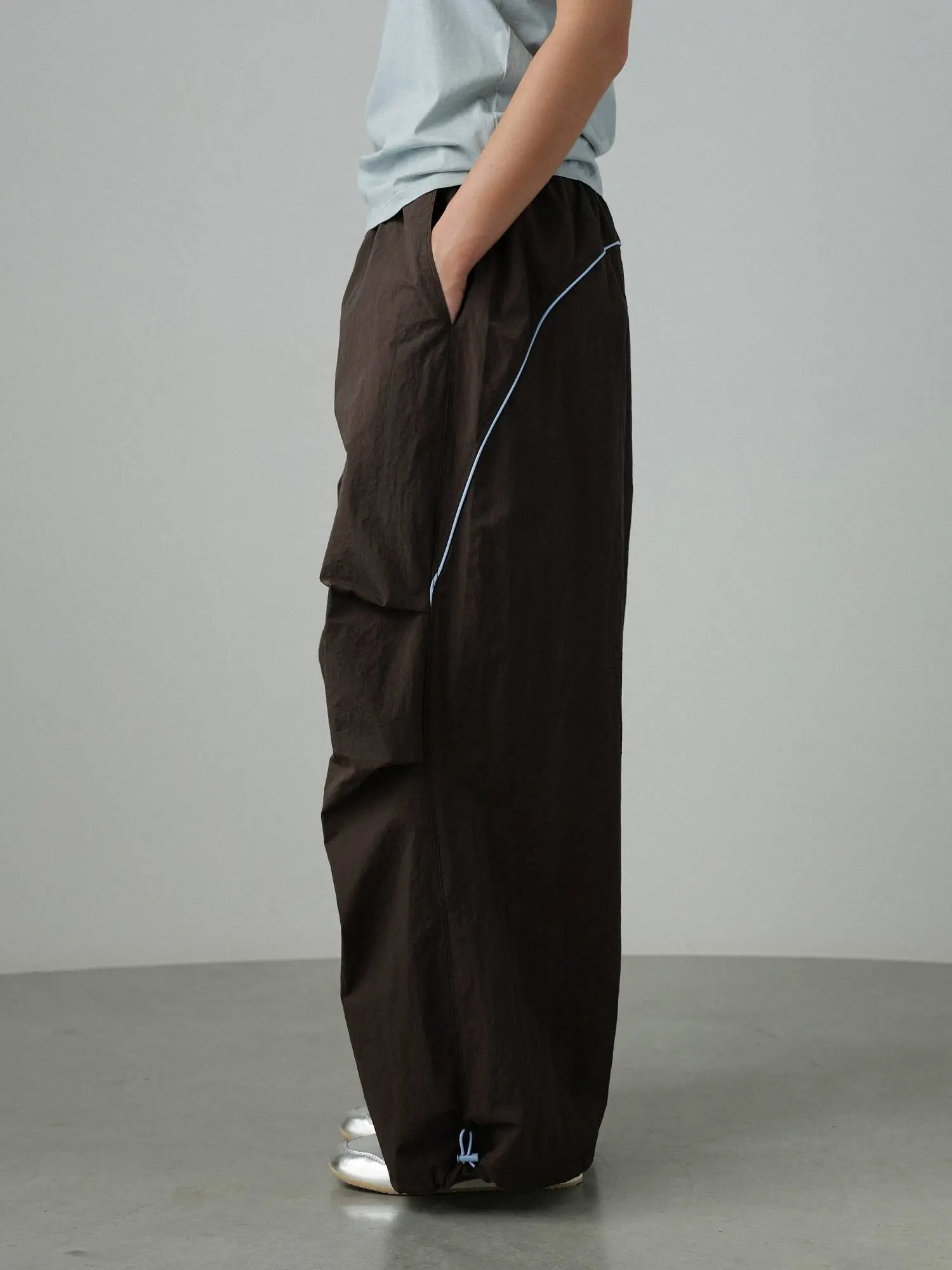 Брюки (L (46RU), коричневый). Избражение № 3