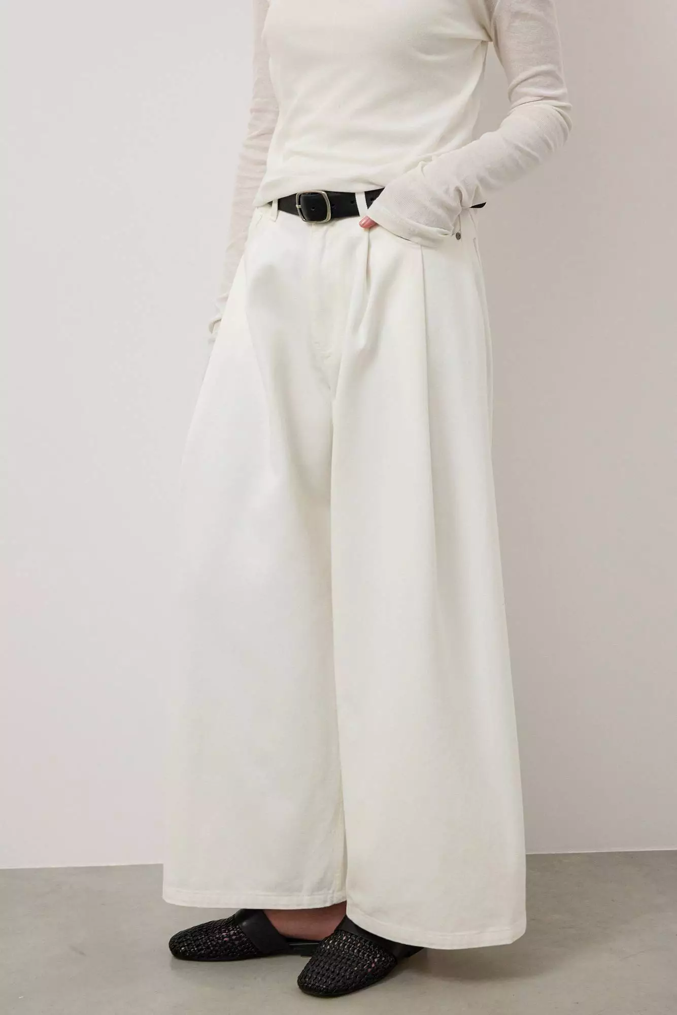 Джинсы (S (42RU), белый). Избражение № 3