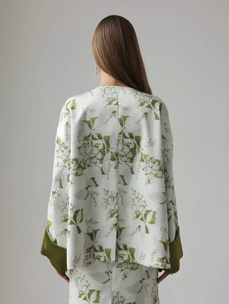 Жакет (M (44RU), серая олива). Изображение № 6