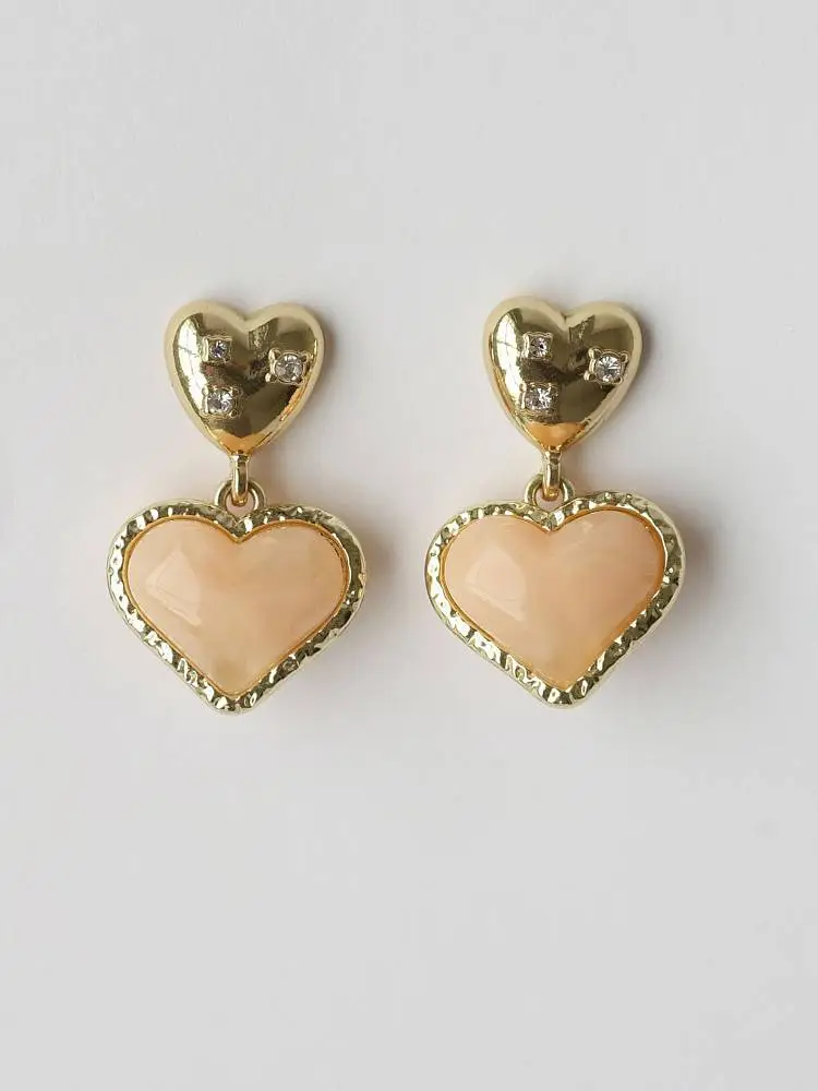 серьги (персиковый). Изображение № 1