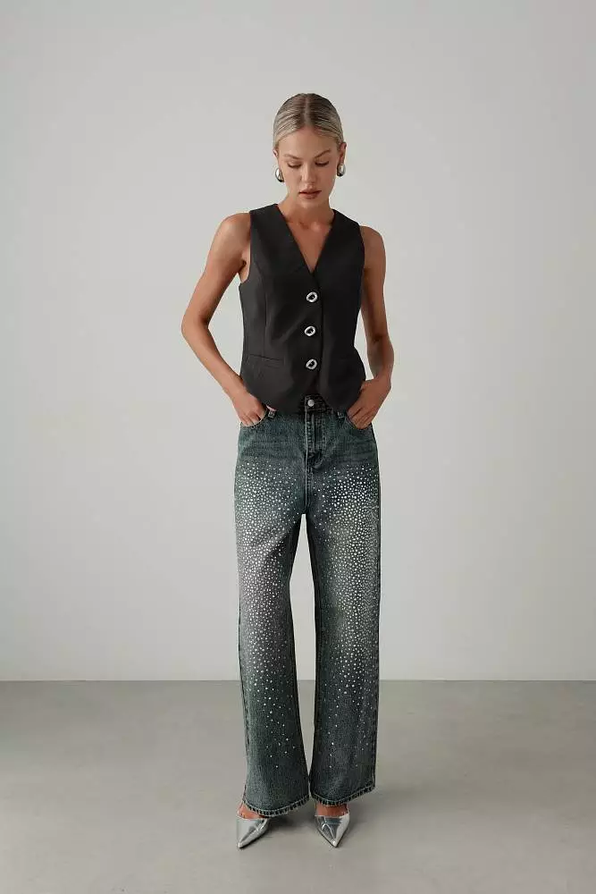 Джинсы (S (42RU), синий). Изображение № 1