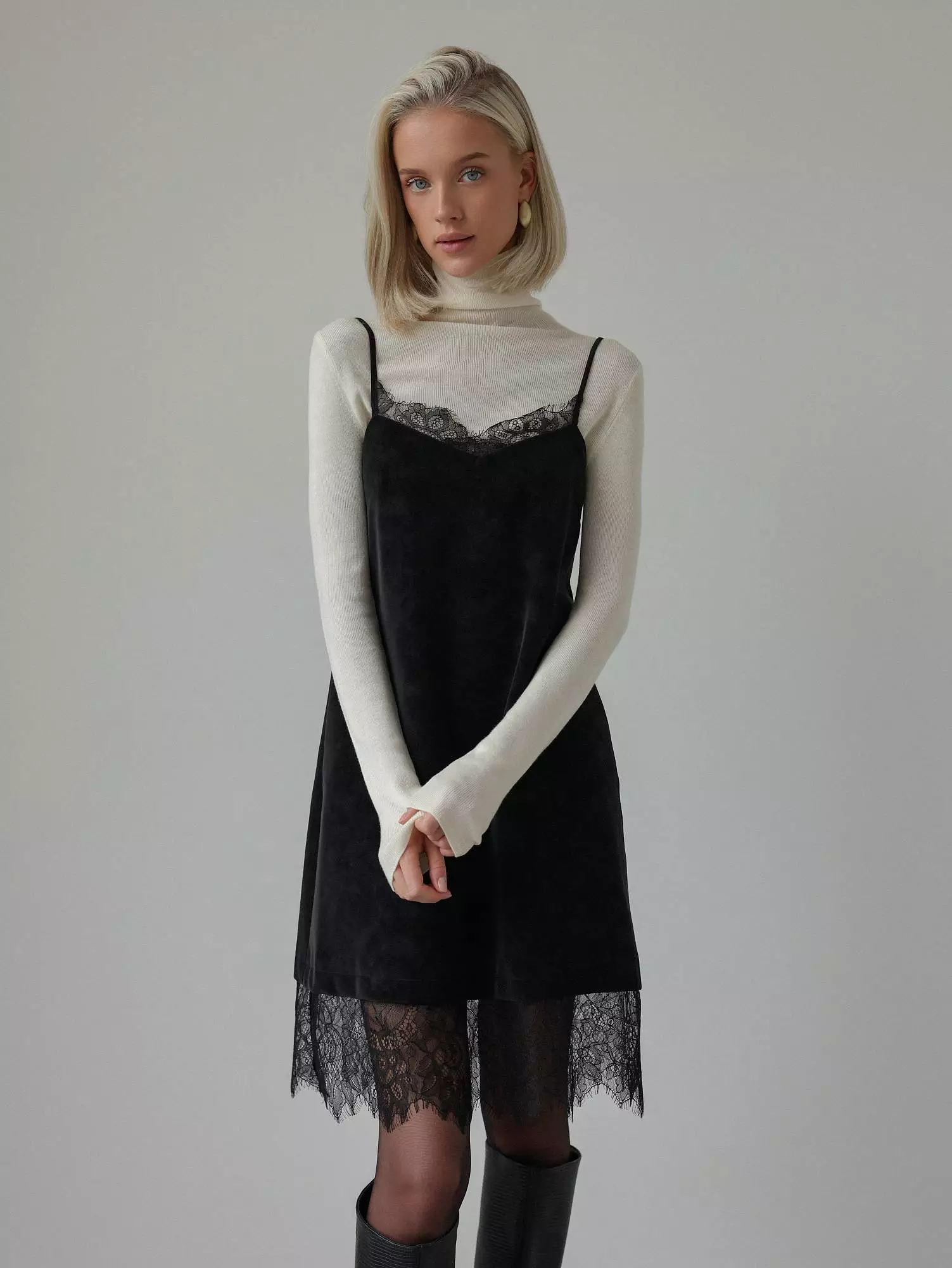 Платье (L (46), чёрный). Избражение № 1