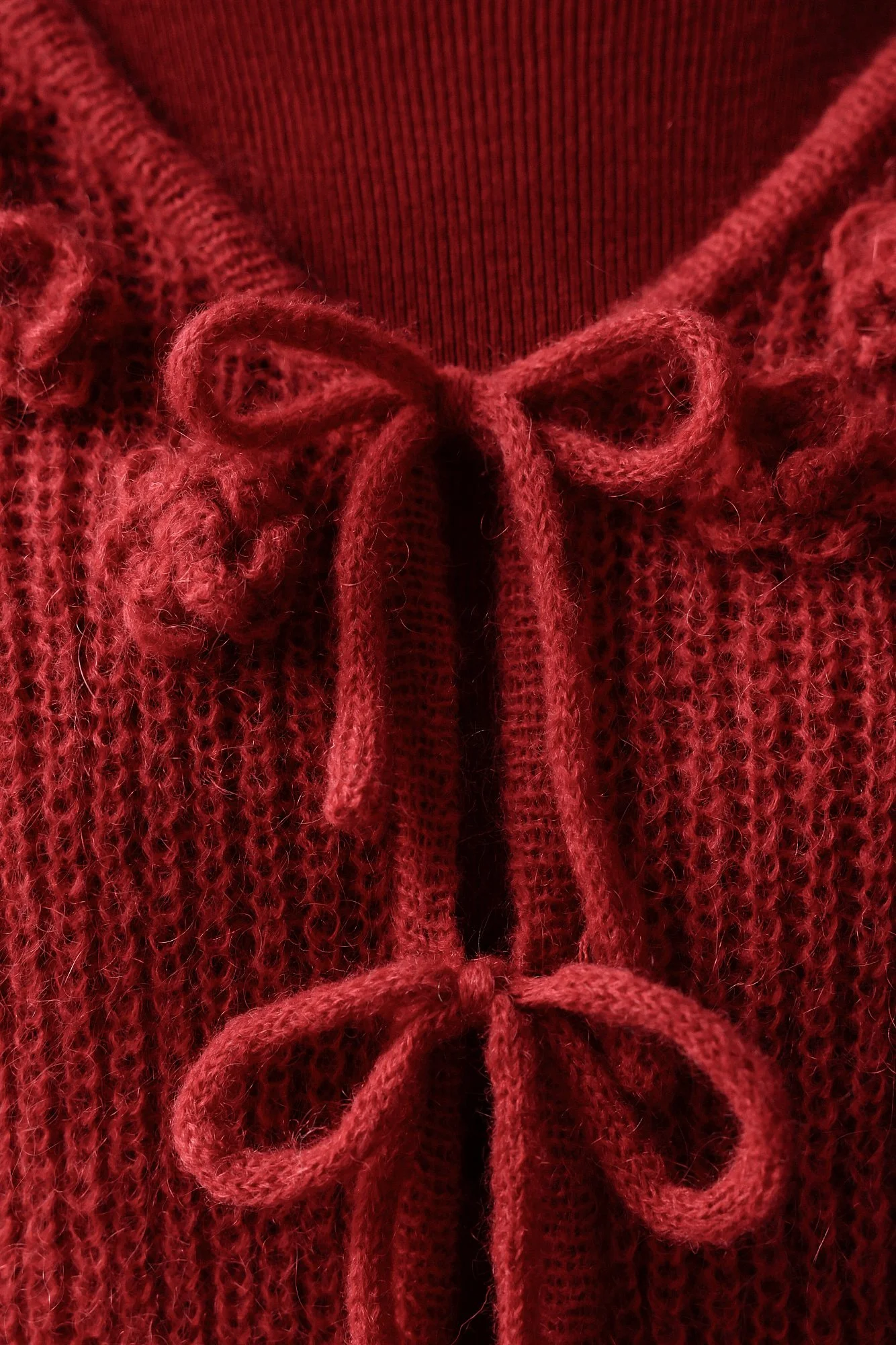 Кардиган (onesize (42-46RU), красный). Избражение № 5