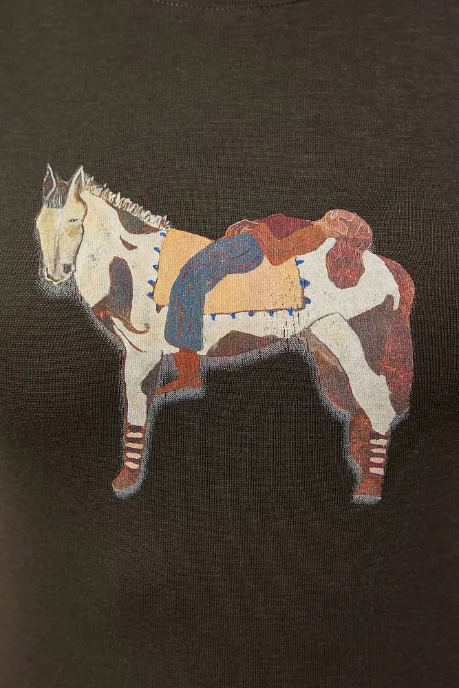 Футболка (L (46RU), хаки). Изображение № 4