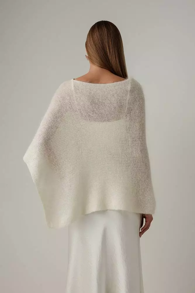 Накидка (onesize (42-46RU) молочный). Изображение № 6