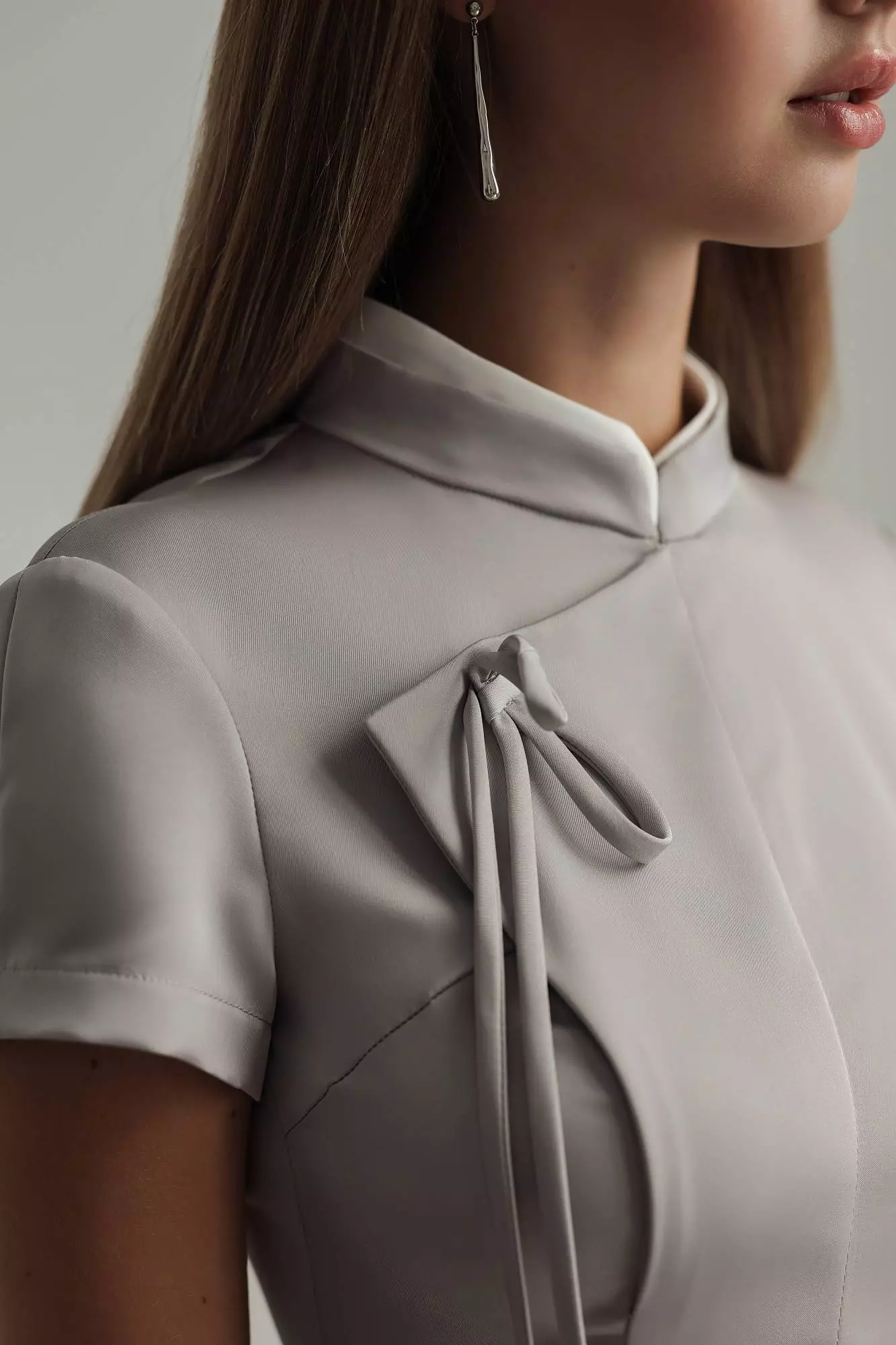 Платье (M (44RU), светло-серый). Избражение № 1