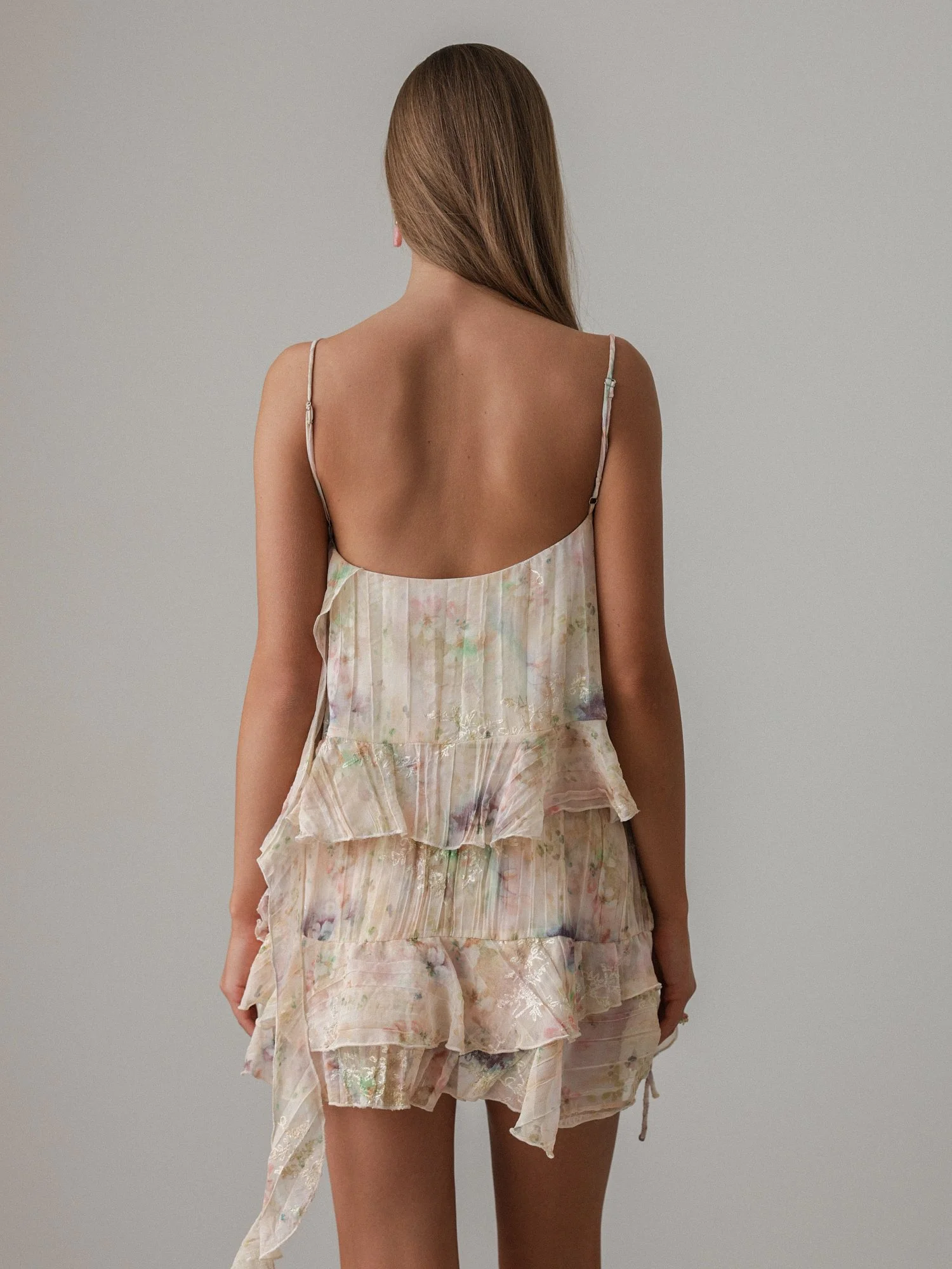 Юбка  (XS (40RU), персиковый). Избражение № 7